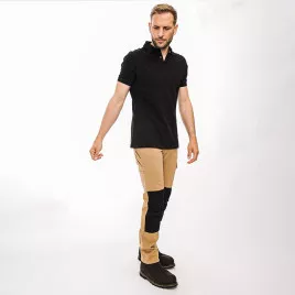 Pantalon de travail en coton biologique avec poches genouillères Delta G