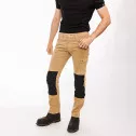 Pantalon de travail en coton biologique avec poches genouillères Delta G