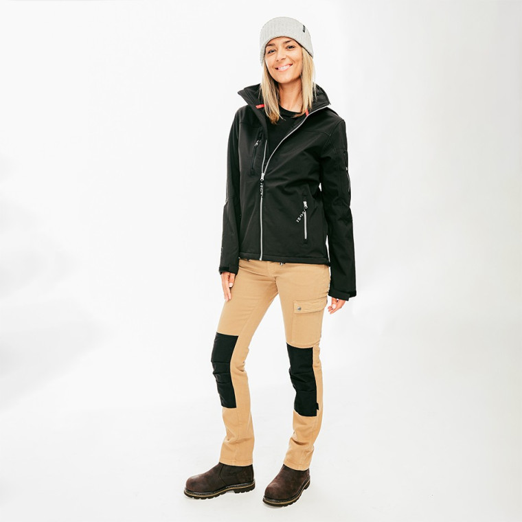 Pantalon de travail en coton biologique avec poches genouillères Delta G Pantalon de travail en coton biologique avec poches genouillères Delta G