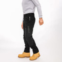 Pantalon artisan stretch en polycoton recyclé et bio Guriu Pantalon artisan stretch en polycoton recyclé et bio Guriu
