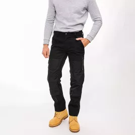 Pantalon artisan stretch en polycoton recyclé et bio Guriu