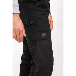 Pantalon artisan stretch en polycoton recyclé et bio Guriu
