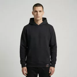 Sweat à capuche en coton biologique et...