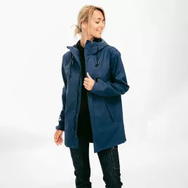 Veste de pluie unisexe en matière recyclée Strouanne