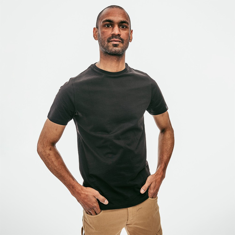 T-shirt pro uni en coton biologique Punta T-shirt pro uni en coton biologique Punta