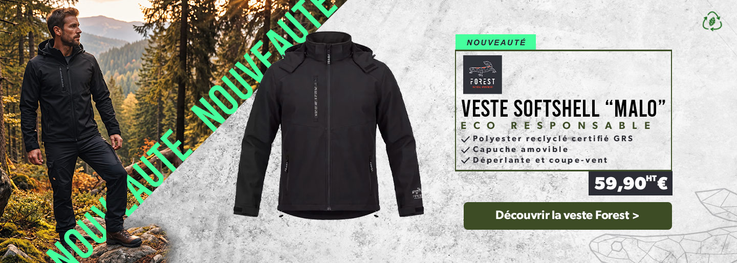 Veste Softshell MALO - FOREST WORKWEAR